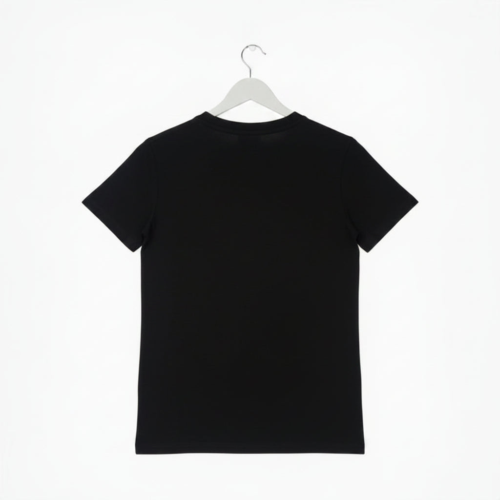 Black DKNY Gradient Logo Tee.