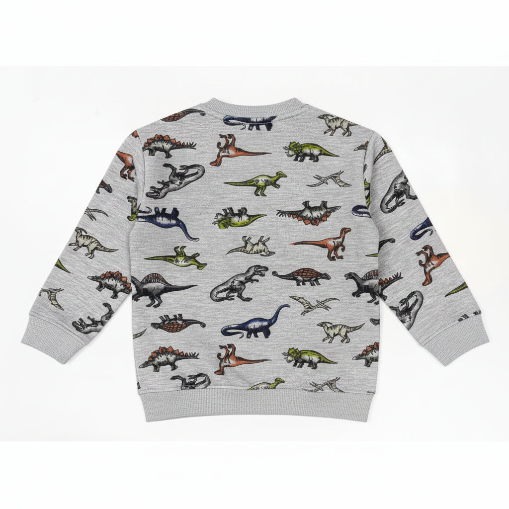 "Dino Roar" Winter Fleece Sweatshirt
