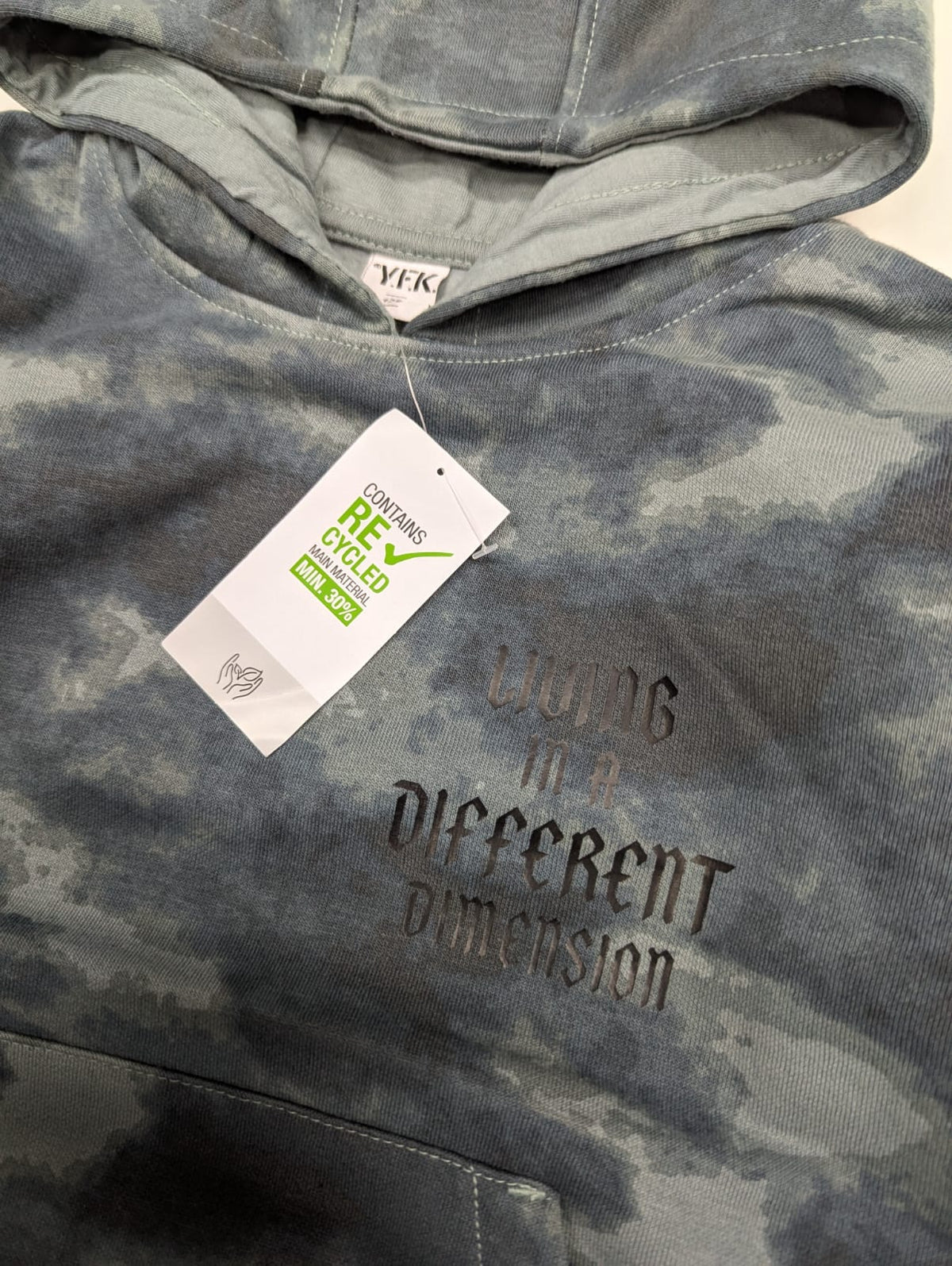 Different Dimension Tie-Dye Kids Hoodie