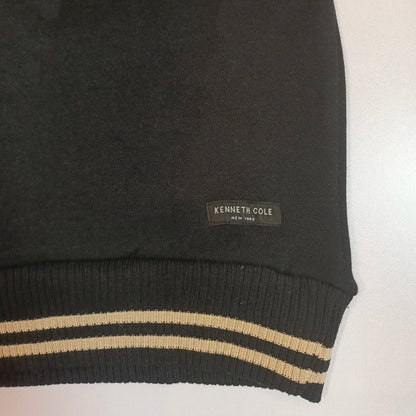 Boys' Heavyweight Winter  Black Polo Sweatshirt