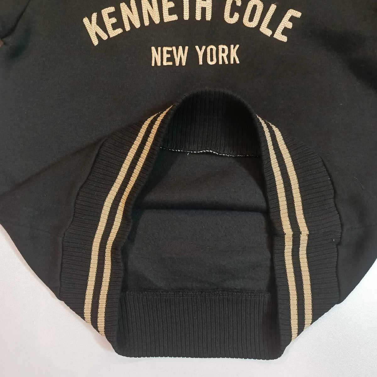 Boys' Heavyweight Winter  Black Polo Sweatshirt