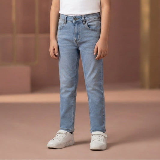 RedTag Ice-cream Blue Denim Jeans for Kids
