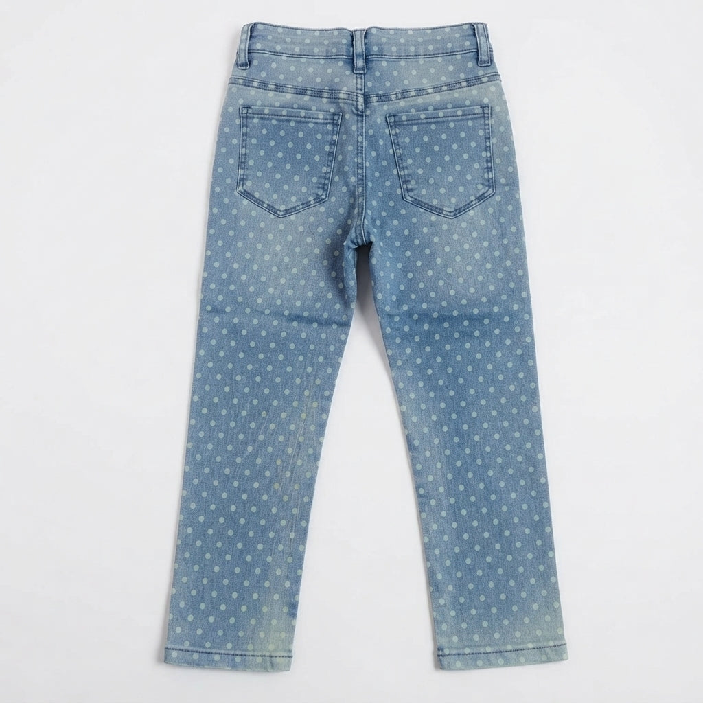 Girls 2 piece Set - Playful Scoops & Dots Outfit