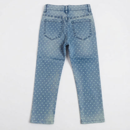 Girls 2 piece Set - Playful Scoops & Dots Outfit
