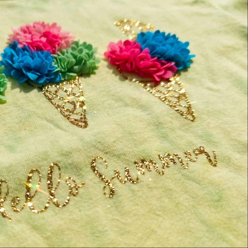 Hello Summer Ice Cream T-Shirt