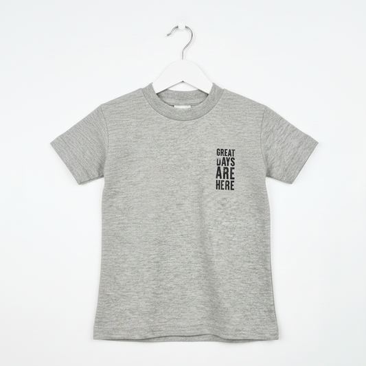 Great Days Slogan - Minoti Tee – Grey