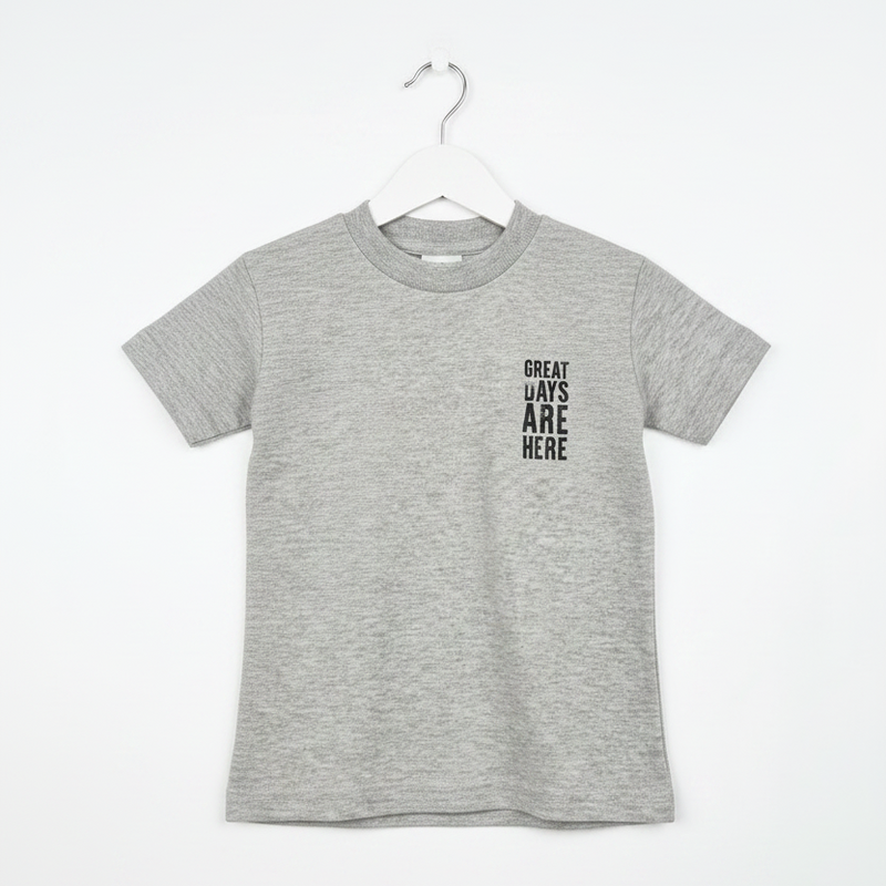Great Days Slogan - Minoti Tee – Grey