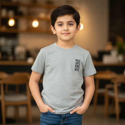 Great Days Slogan - Minoti Tee – Grey