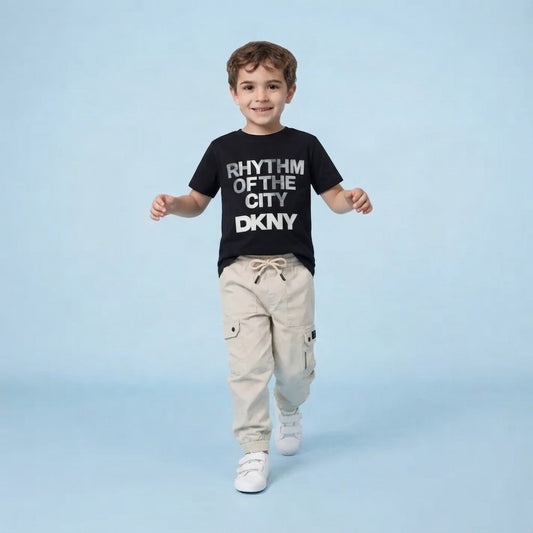 Boys 2 piece Set - DKNY & Redtag Urban Rhythm Cargo Outfit