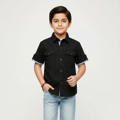 Little's Cotton half sleeve -Casual Shirt