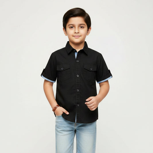 Little's Cotton half sleeve -Casual Shirt