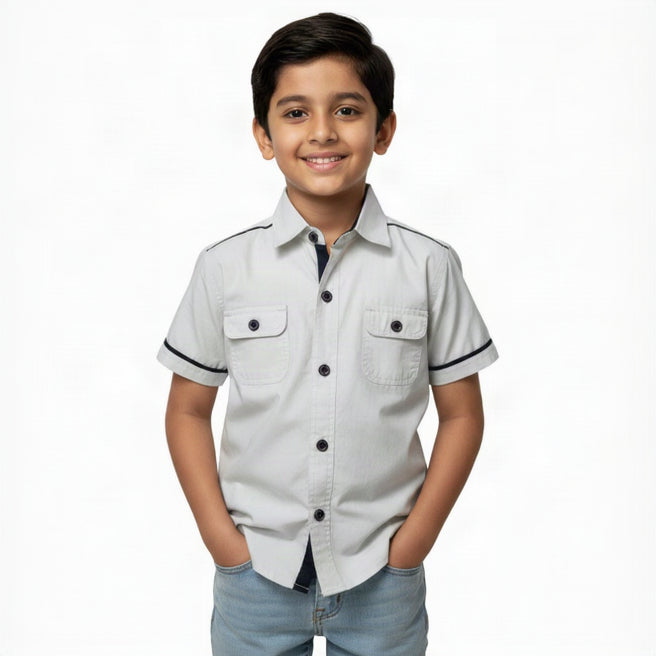 Little's Cotton half sleeve -Casual Shirt