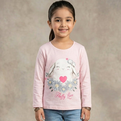 Fluffy Love Bunny T-Shirt