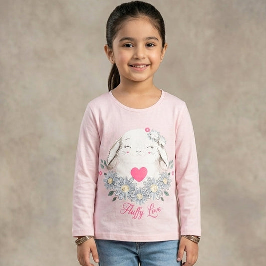 Fluffy Love Bunny T-Shirt
