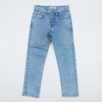 Girls 2 piece Set - Playful Scoops & Dots Outfit