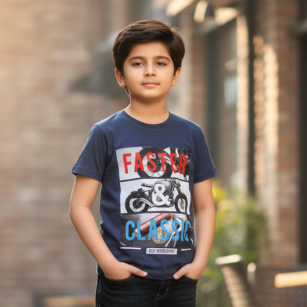 Next Boys "Classic Rider Spirit" Graphic T-Shirt