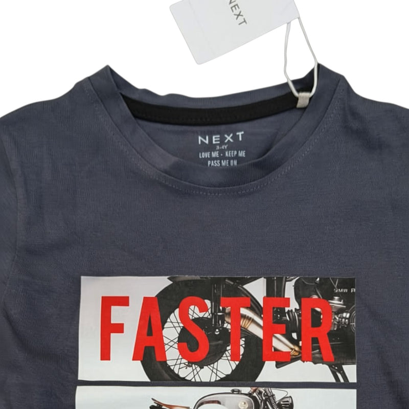 Next Boys "Classic Rider Spirit" Graphic T-Shirt