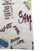 Boys "Game Over" Graffiti Print Polo Shirt