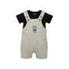 Mayoral - Zebra Print Dungarees & T-Shirt Set