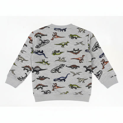 "Dino Roar" Winter Fleece Sweatshirt