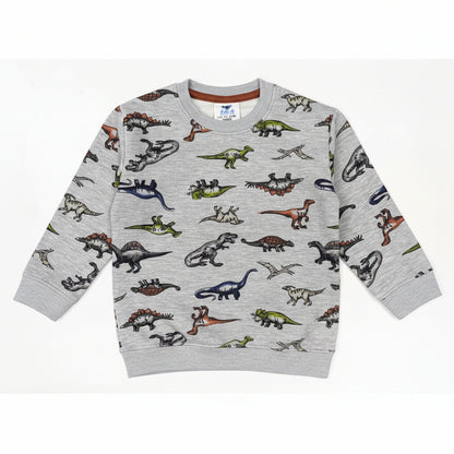 "Dino Roar" Winter Fleece Sweatshirt