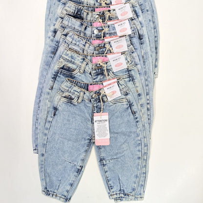 Redtag Baby Girls’ Light Blue Denim Jeans