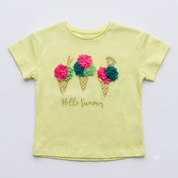 Girls 2 piece Set - Playful Scoops & Dots Outfit