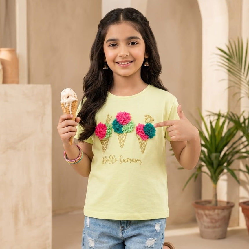 Hello Summer Ice Cream T-Shirt