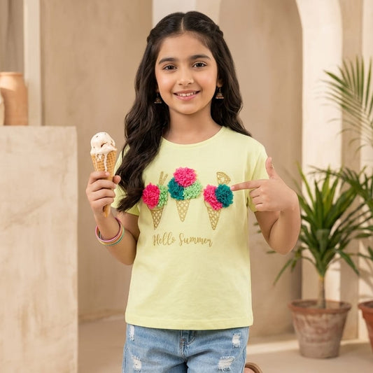 Hello Summer Ice Cream T-Shirt