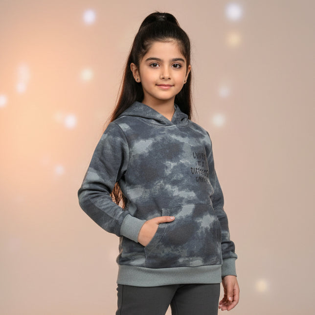 Different Dimension Tie-Dye Kids Hoodie