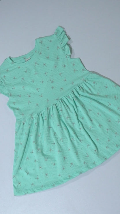 LC WAIKIKI Girls  Printed Butterfly frock